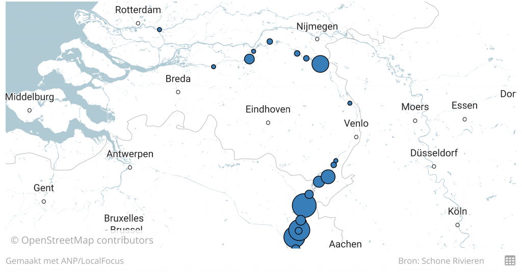 Boterkuipjes kaart najaarsmeting 2021